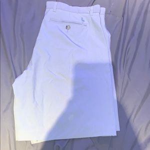 tan shorts never worn with tags